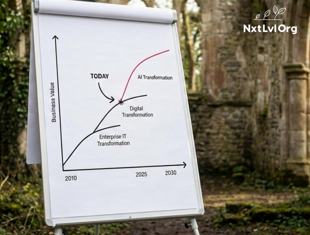 Warum Unternehmens­transformation heute steiler verläuft als je zuvor – und was das für den Mittelstand bedeutet